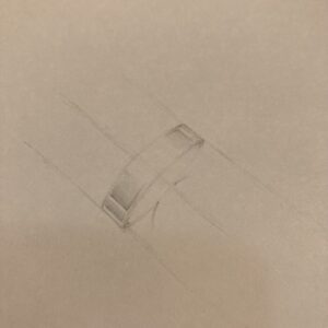 平打ちリングデッサン